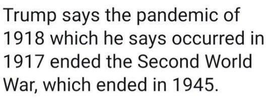 A history lesson. Stay in school. Pay attention. Read.