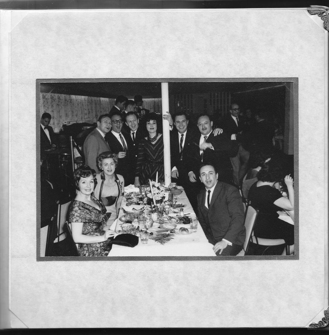 Early TBT: December 1960 on the left with the Cigar is Hy Weiss. (Wink)elected to the Rock and Roll Hall of Fame. Founder of Old Town Records and producer of such groups as The Capri's( there,s a Moon out Tonight, The Fiest