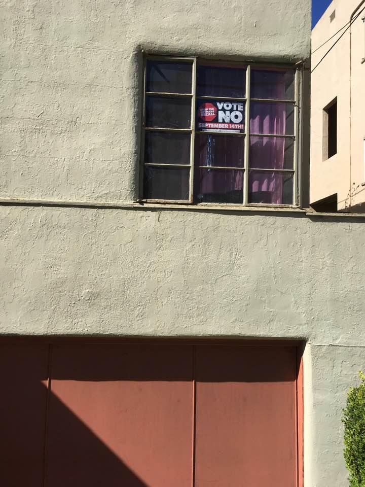 Vote NO on the Recall! and do it by Sept 14.