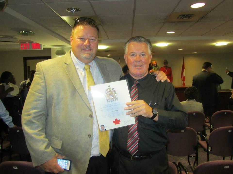 Paul Sheard's album, Citizenship ceremony