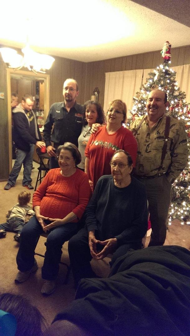 Parks family Christmas 2013