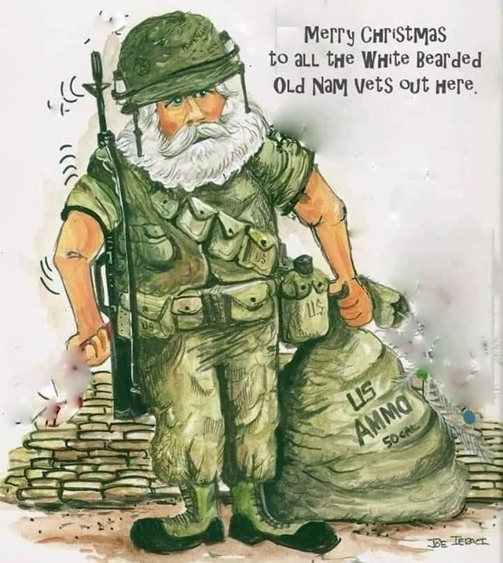 Spent Christmas of 1968 and 1969 in Vietnam.