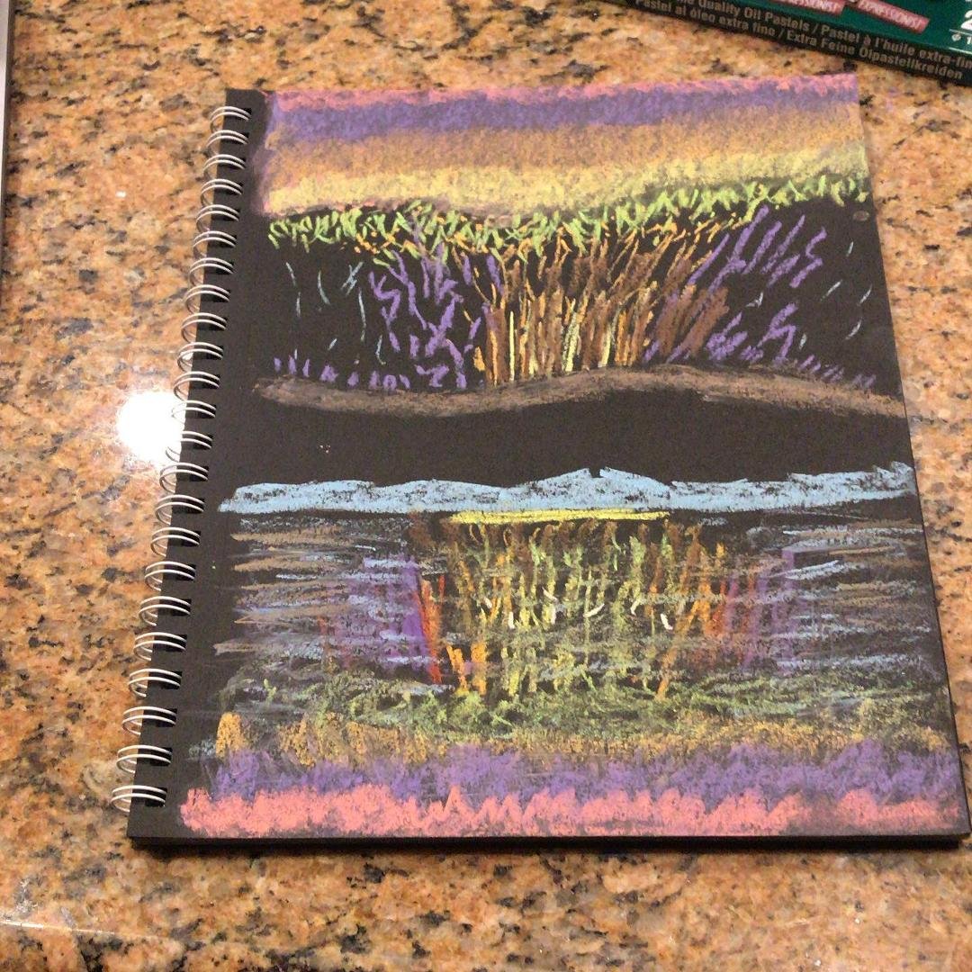 From today’s Dick Blick soft pastels class.