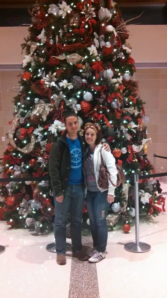 My son Steven and Shannon his fiancé went back to Arizona yesterday. They spent Christmas with us. We all enjoyed having them here.  I miss them already.