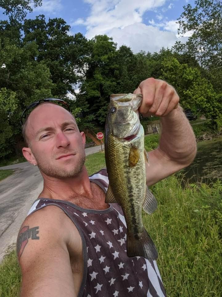My dear Buddy, doing what he most loves to do. June 2020