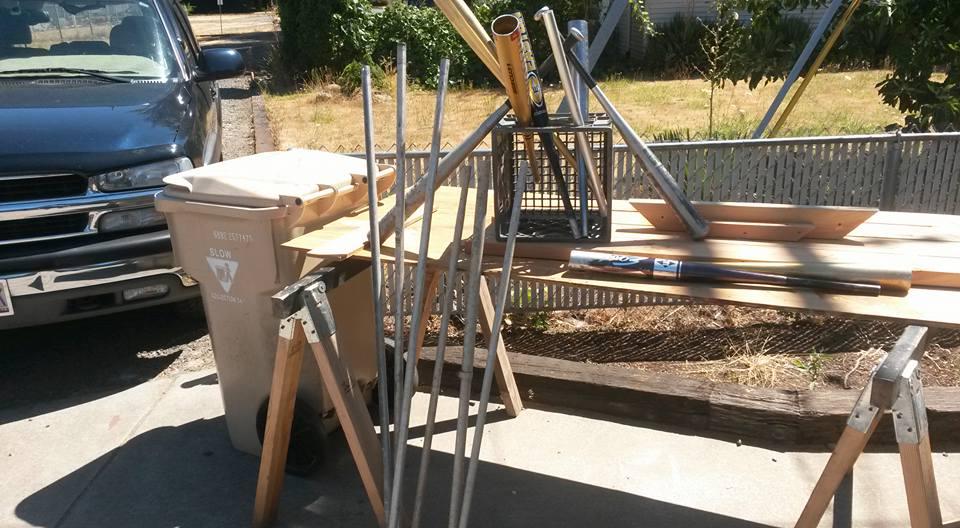 A start for some more wind chimes have 10 feet of copper to Pink Floyd ( T I M E ) here we come a W I N D C H I M E concert on the patio! !!!!!!