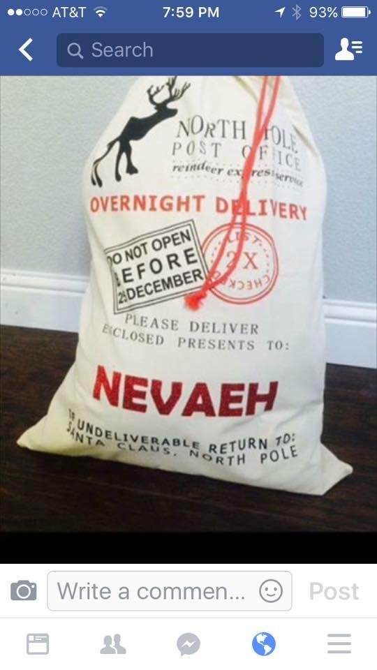 David Lyon thought you and Nerine would like to see this sack someone is selling