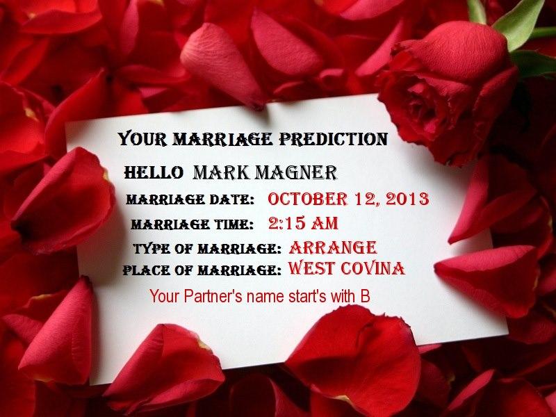 mark magner's album, Your Marriage Prediction! Photos