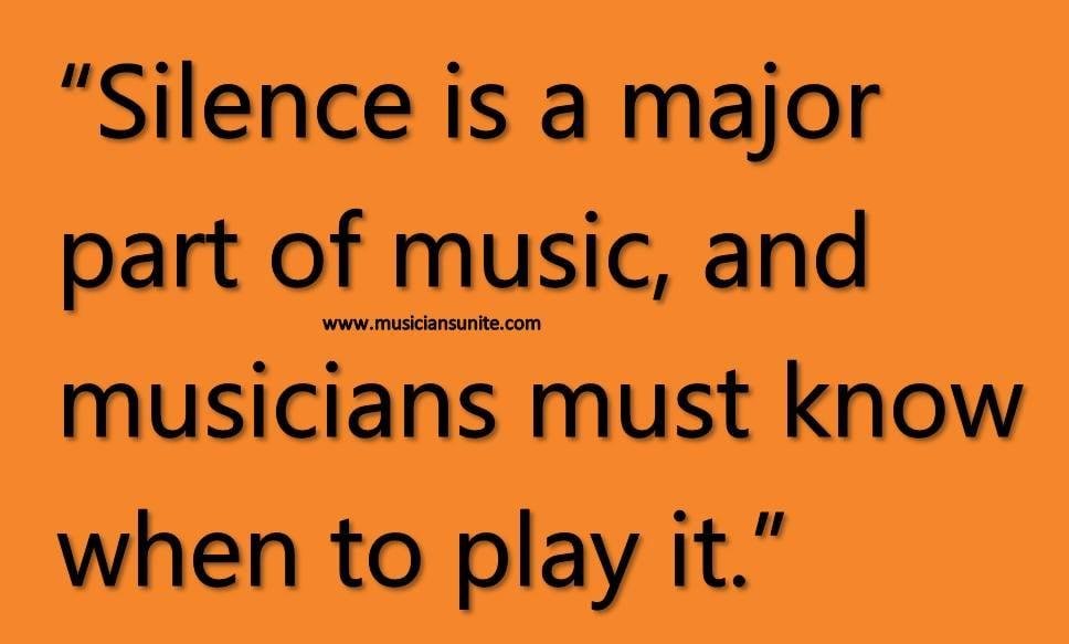 Musical wisdom...