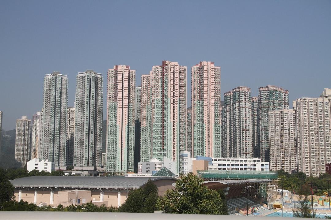 Hong Kong.. Huge buildings