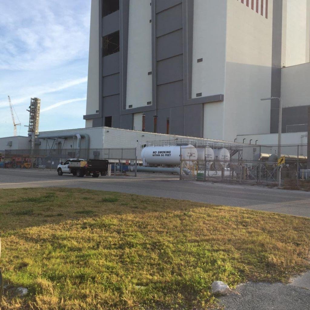 Good morning from THE Kennedy Space Center