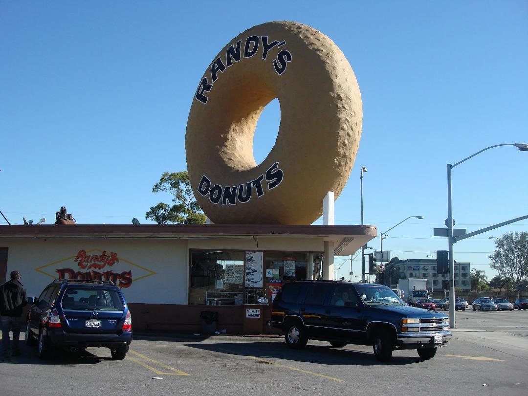 And here is the picture we drove all over LA to get....even through Compton!