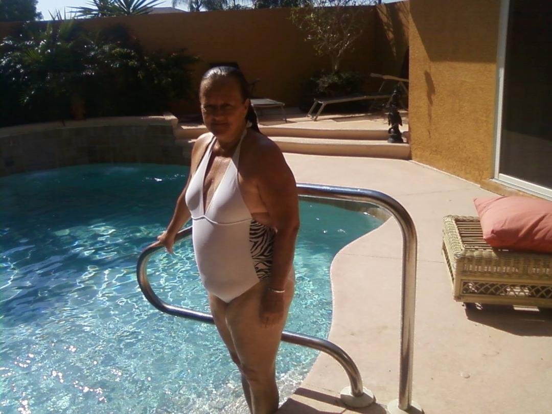 Home swimming yeah