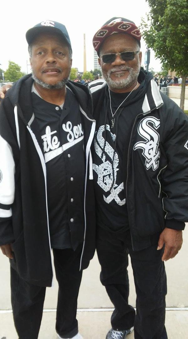 Me and billy at the white sox game