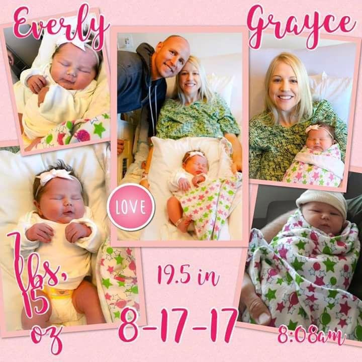 Welcome to our family beautiful Everly Grayce.