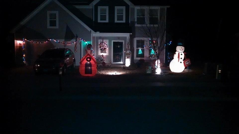 House decorated Xmas 2014.