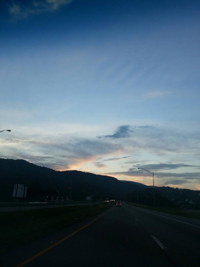 Beautiful Sunset in the mountains of Tennessee
