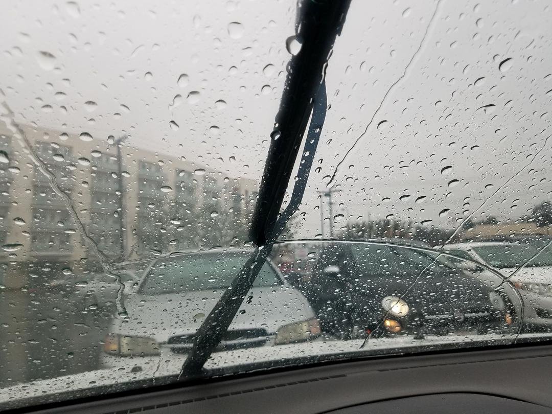 It's seriously pouring down here! If it had been like this yesterday, no way 750,000 people would have marched in LA .