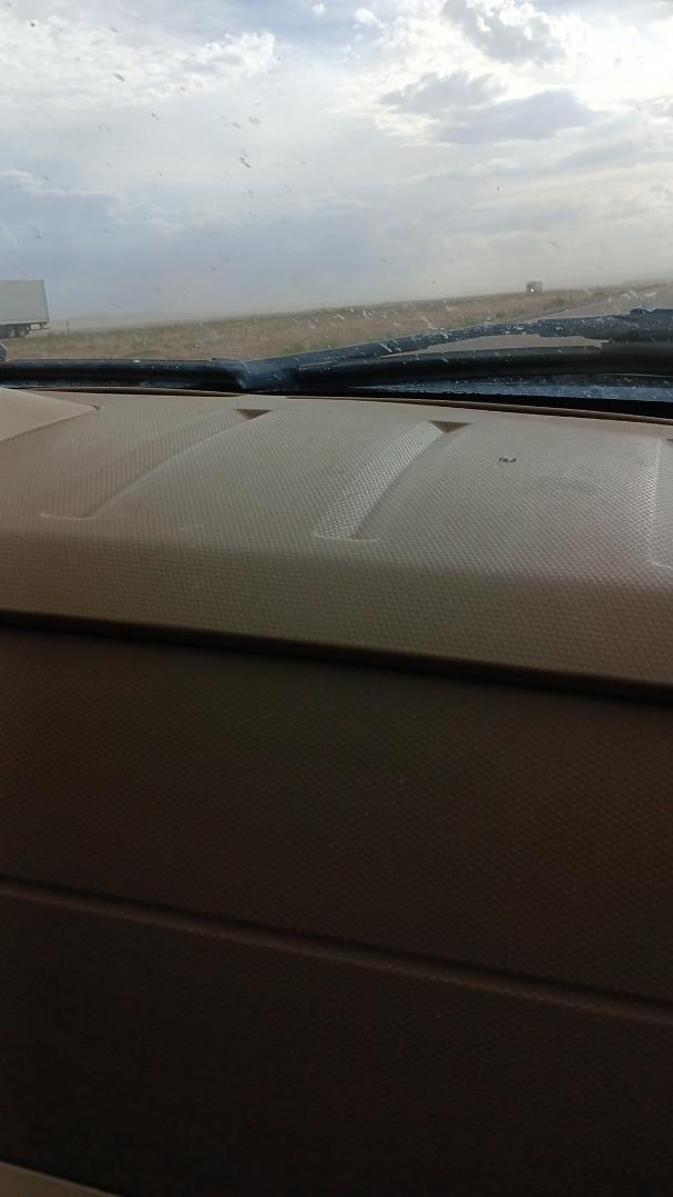 Looks like a dust storm ahead.