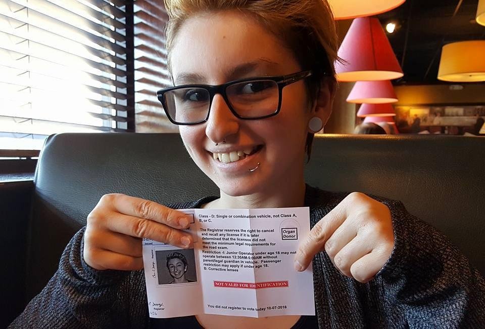Look out world. Another newbe on the roads with the learners permit.