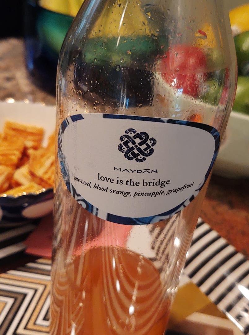 good things happen when your daughter shows up during quarantine with a bottle of cocktails she made from one of the best restaurants in the DMV
