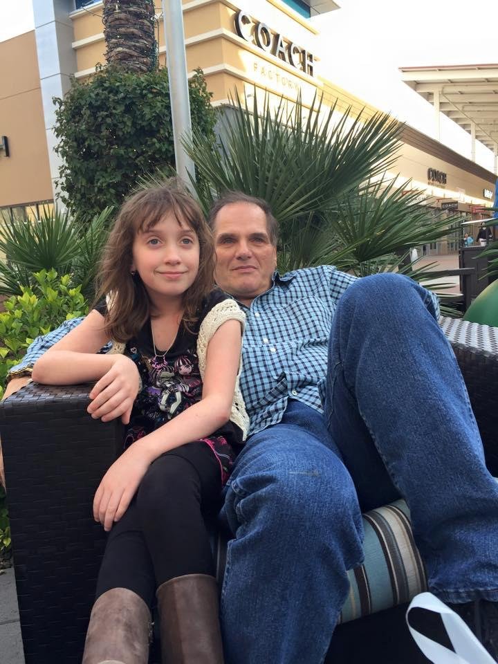 Tova with uncle Gary
