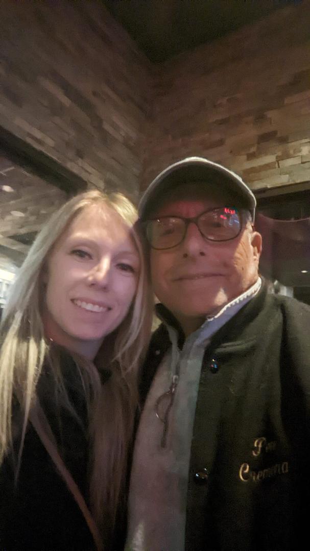 Having dinner with my beautiful daughter, Erika. ❣️