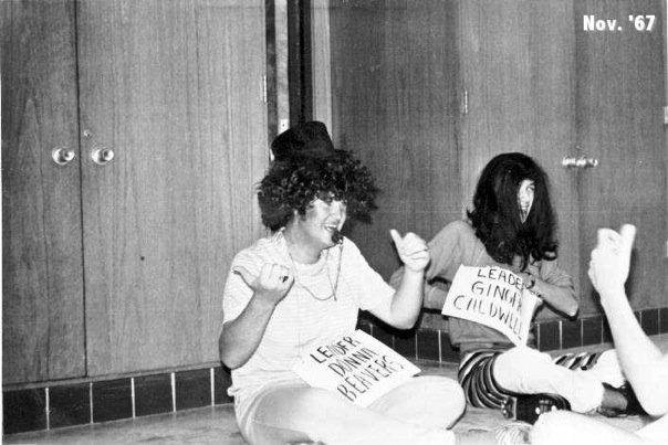 The band's annual Toy Tiger party. Randy Necessary, Vic Cox