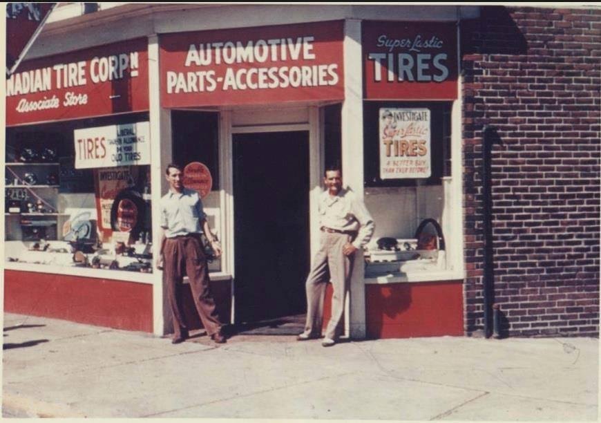 Scarbourgh's 1st. Canadian Tire store