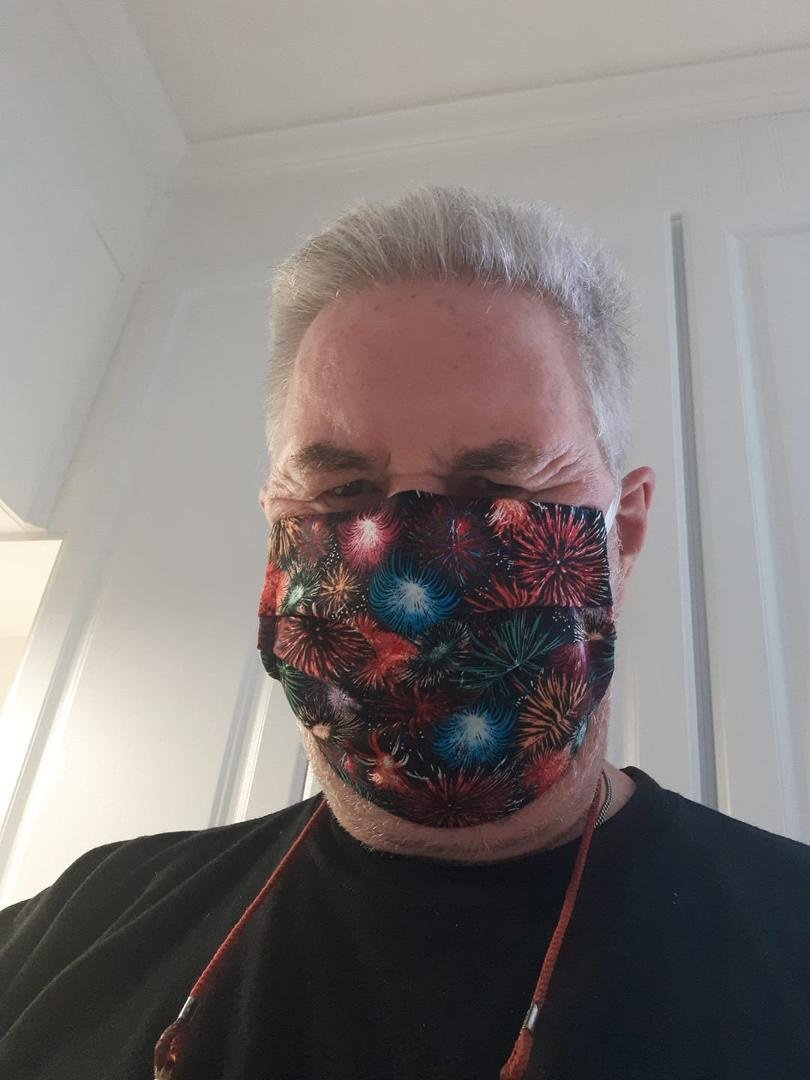 THANK YOU to the KIND & SELFLESS lady at Wescosville Post Office lot today who gave me 2 of these masks. I asked from my truck where she got hers cause I only have a painter's mask and bandana. She showed me a bag and sai
