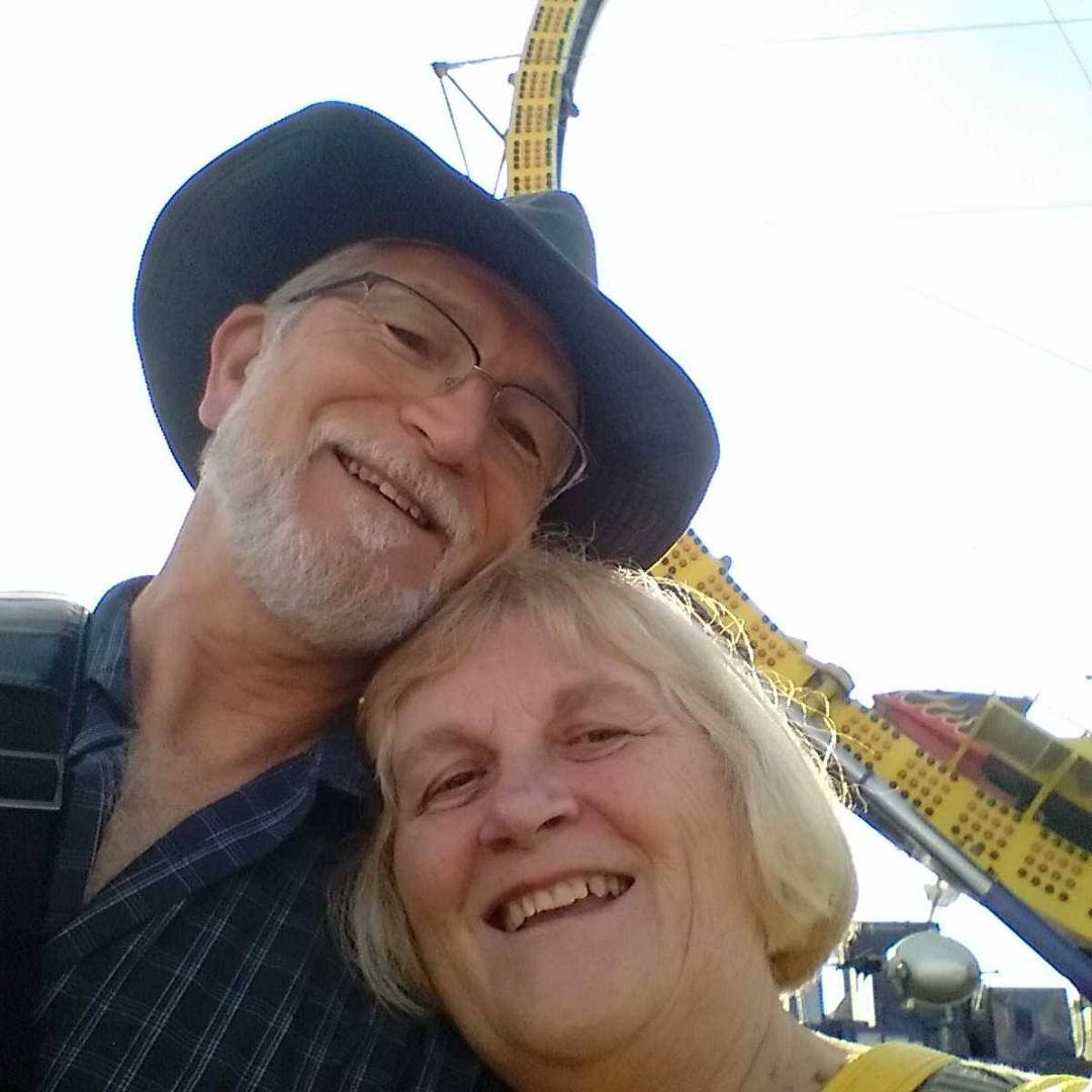 At the Norfolk County Fair. 52 years after our first date here.