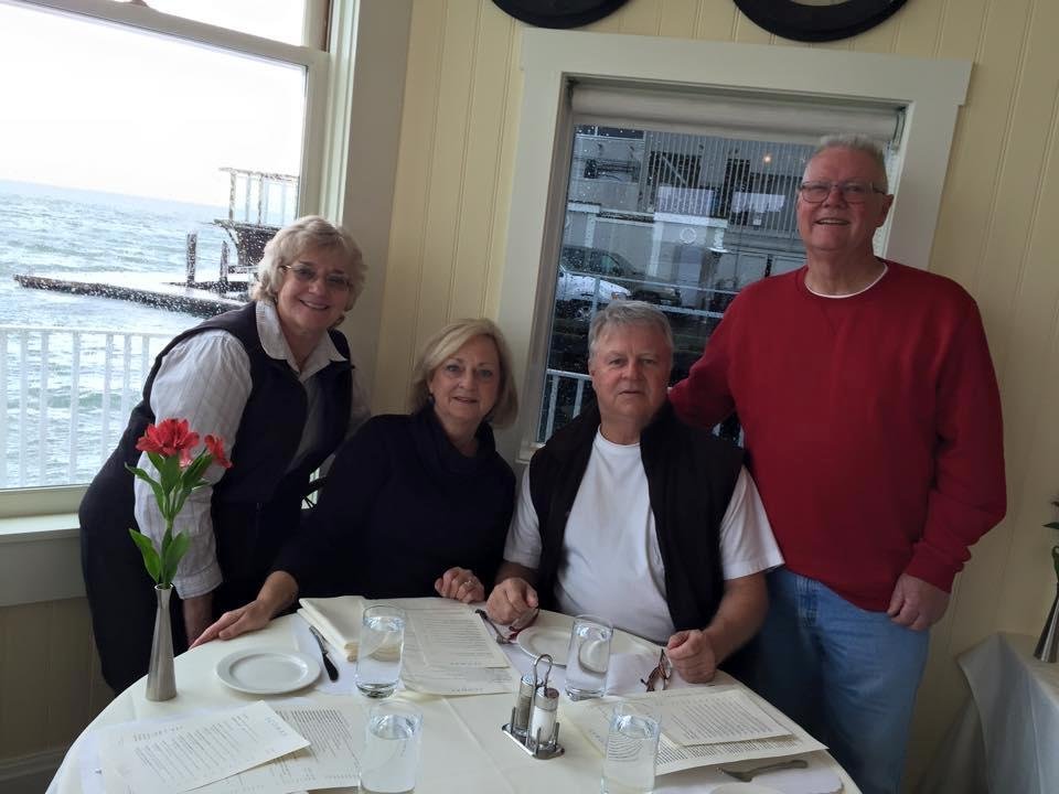 Having a wonderful lunch with "LONG TIME" friends at Scomas in Sausalito, CA!!!!!  Beautiful day with beautiful people!!!!