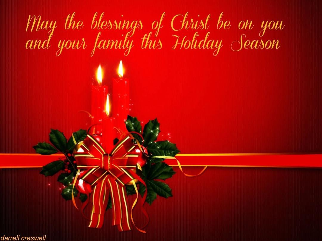 Merry Christmas to all my family and Friends