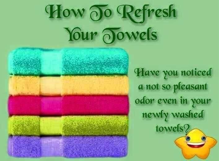 After a while, towels start to have a build up of softeners & laundry soap. This causes them to no longer absorb like they did when you first purchased them. You may even start noticing an odor that is not so pleasant after