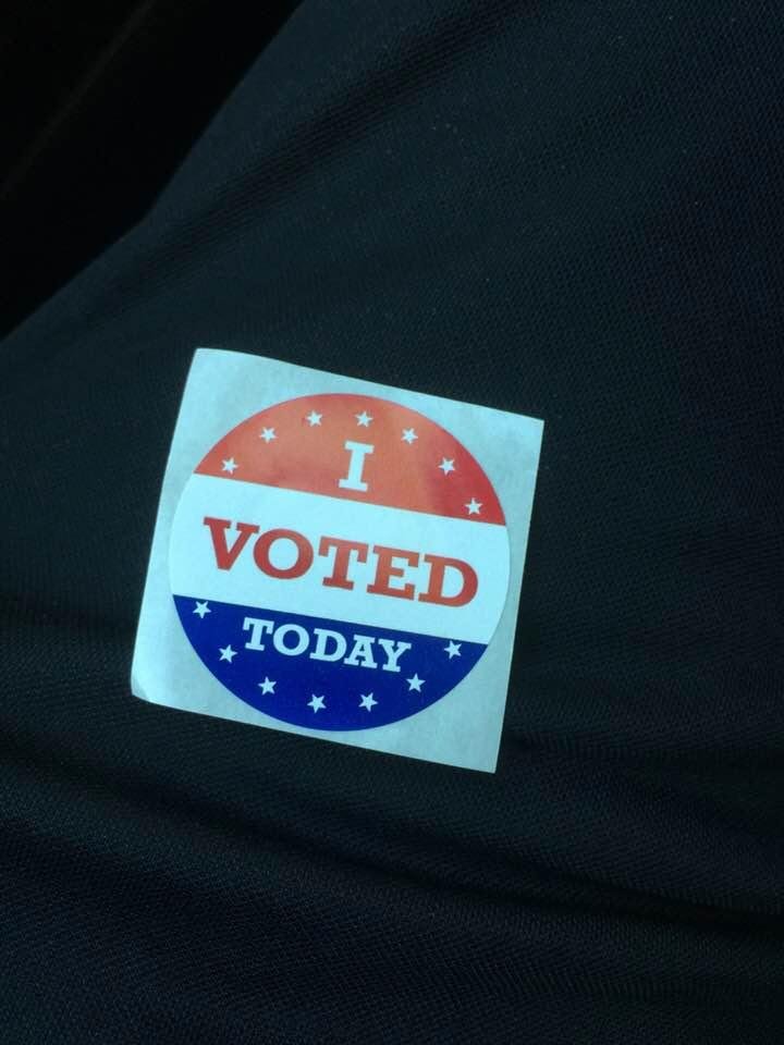 Get out there and vote