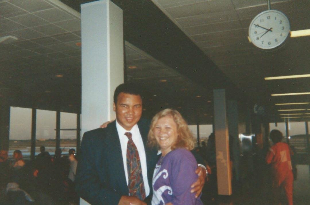 My meeting with The Greatest of All Time! He was an inspiration and will be missed.