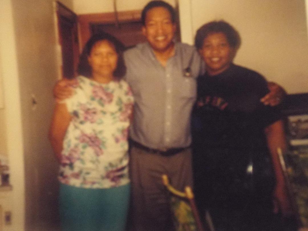 Blast from the past. Marlene, Albert SR, and Sydney enjoying each others company in Wisconsin