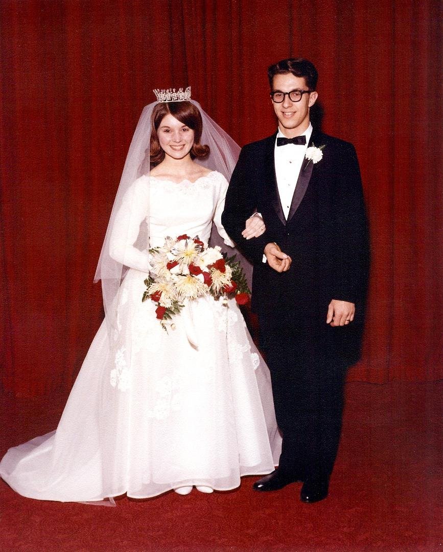 52 Years ago today I married the love of my life. It's been a Wonderful Journey Together. LOVE YOU JAC.