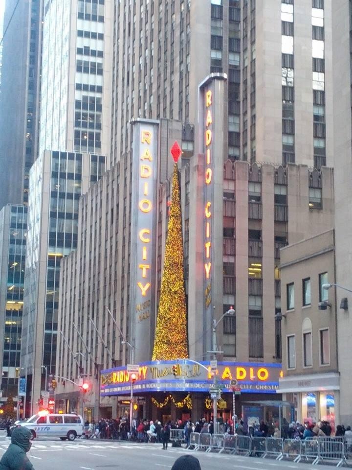 Hello from radio city music Hall