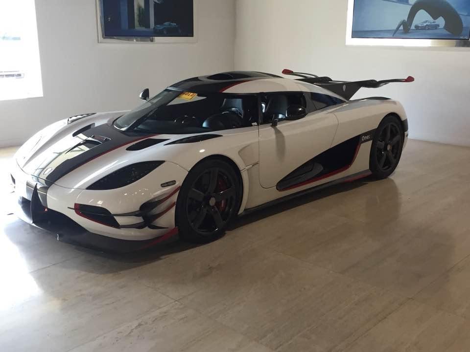 Koenigsegg "1to1" Which stands for 1 horse per pound. Only 7 built. Currently working a deal on this one for $5mil.