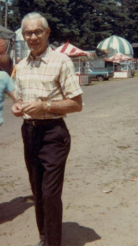 My Dad -
William Spratt - 1969
At the Northern Wisconsin State Fair
