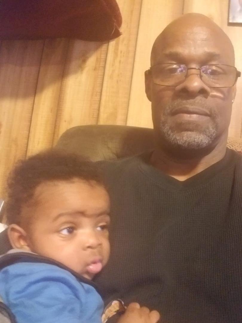 Chillin with new grandson