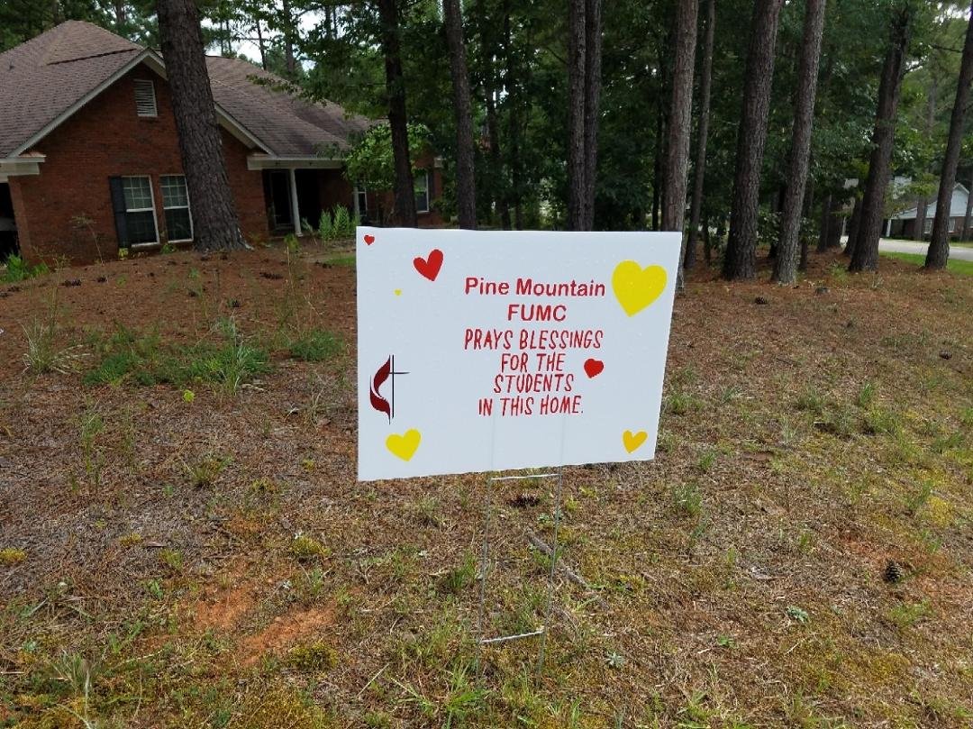 What a pleasant surprise! Thank you First United Methodist Church of Pine Mountain! First United Methodist Church of Pine Mountain