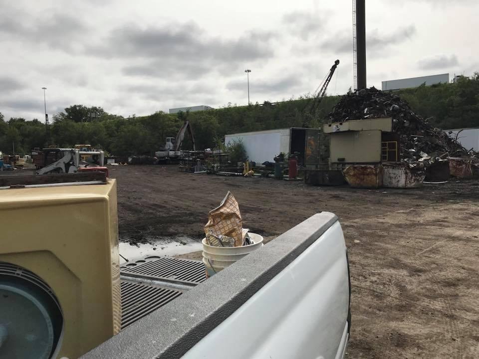 At a Scranton scrap yard today. Always a interesting visit.