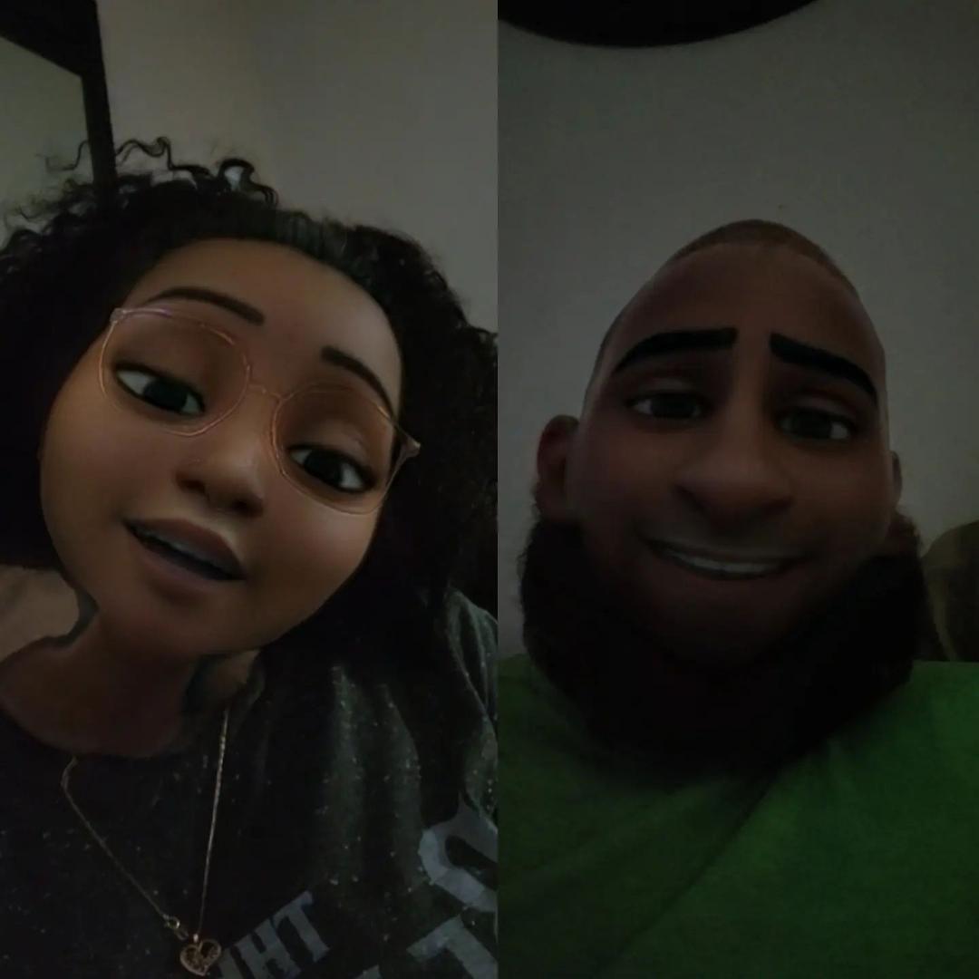 I love us... she's so pretty 4real or animated! 🥰