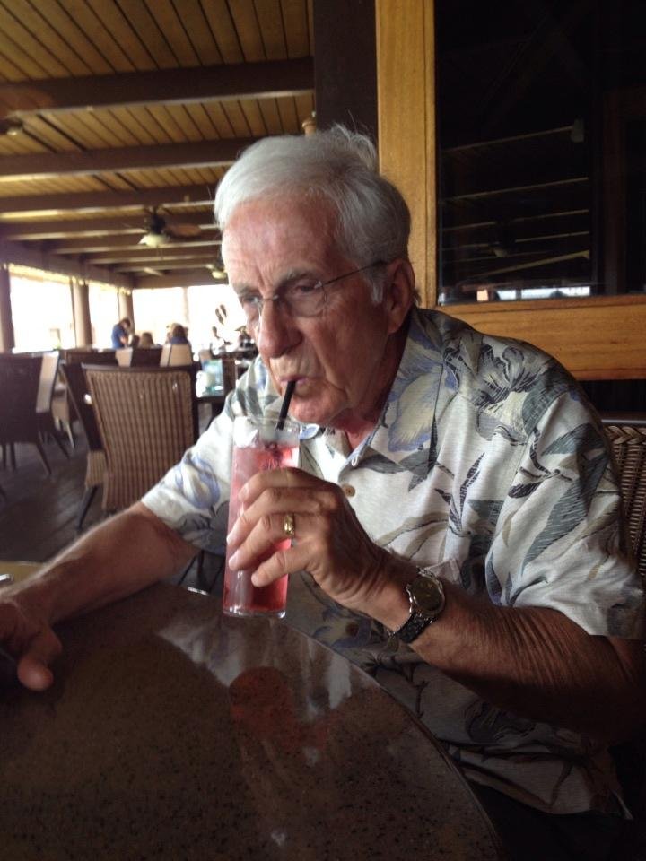 Al relaxed enjoying a fuzzy bunny at