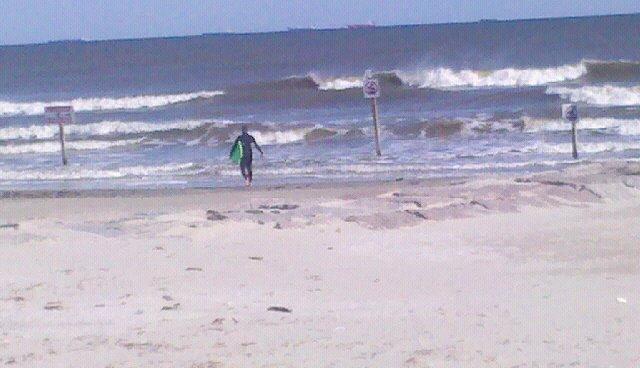 Wish, him luck, I saw him wipe out but good.