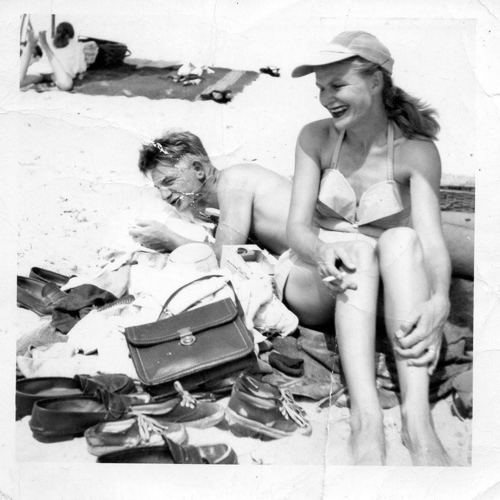 Typical weekend at the beach.