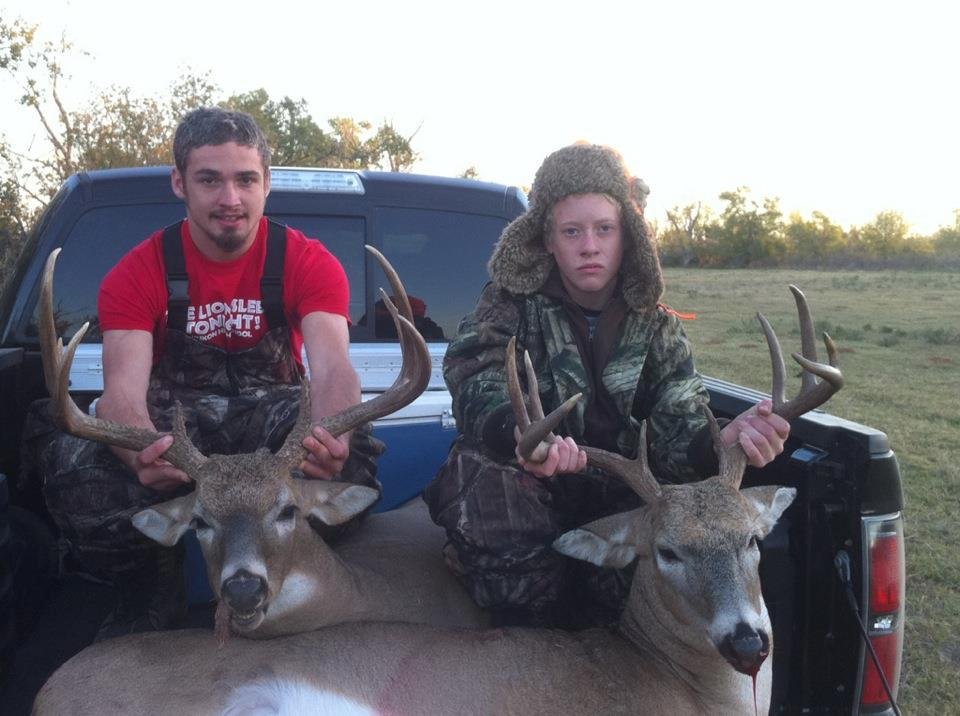 Two really nice deer that were taken this morning from my Martha River Ranch. Youth Hunt.