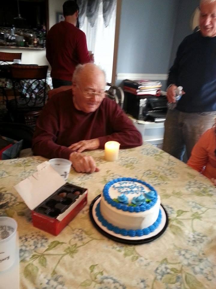 My dads 91st birthday celebration....